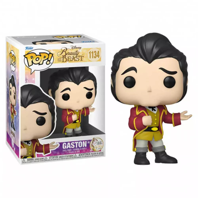 Boneco Funko Pop Disney Beauty And The Beast Bela e a Fera Gaston 1134