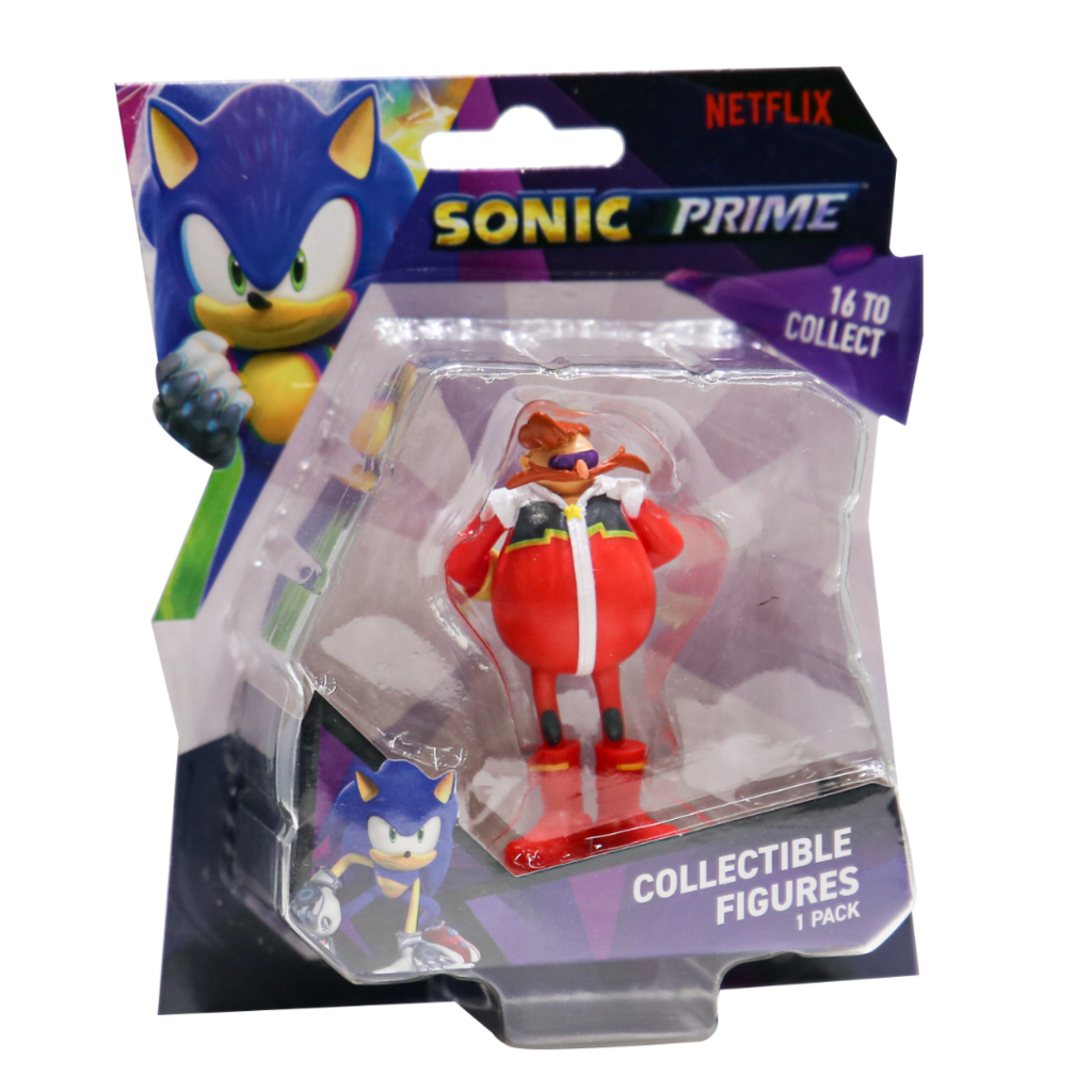 Action Figures Boneco Sonic Prime Netflix Articulado Sonic C/ Garras - Sonic  Prime - #