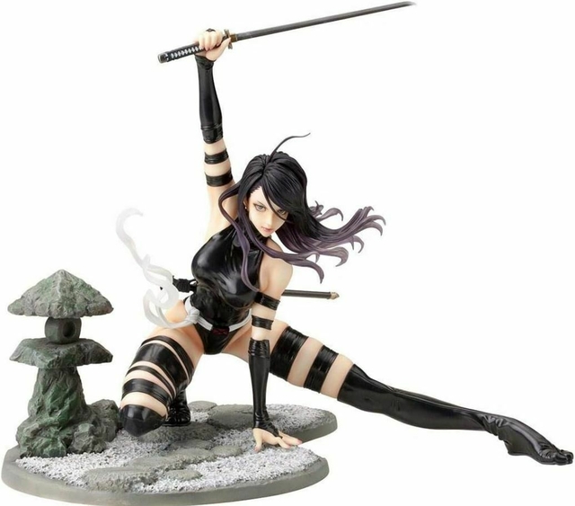 Psylocke Bishoujo Statue Marvel Comics Kotobukiya