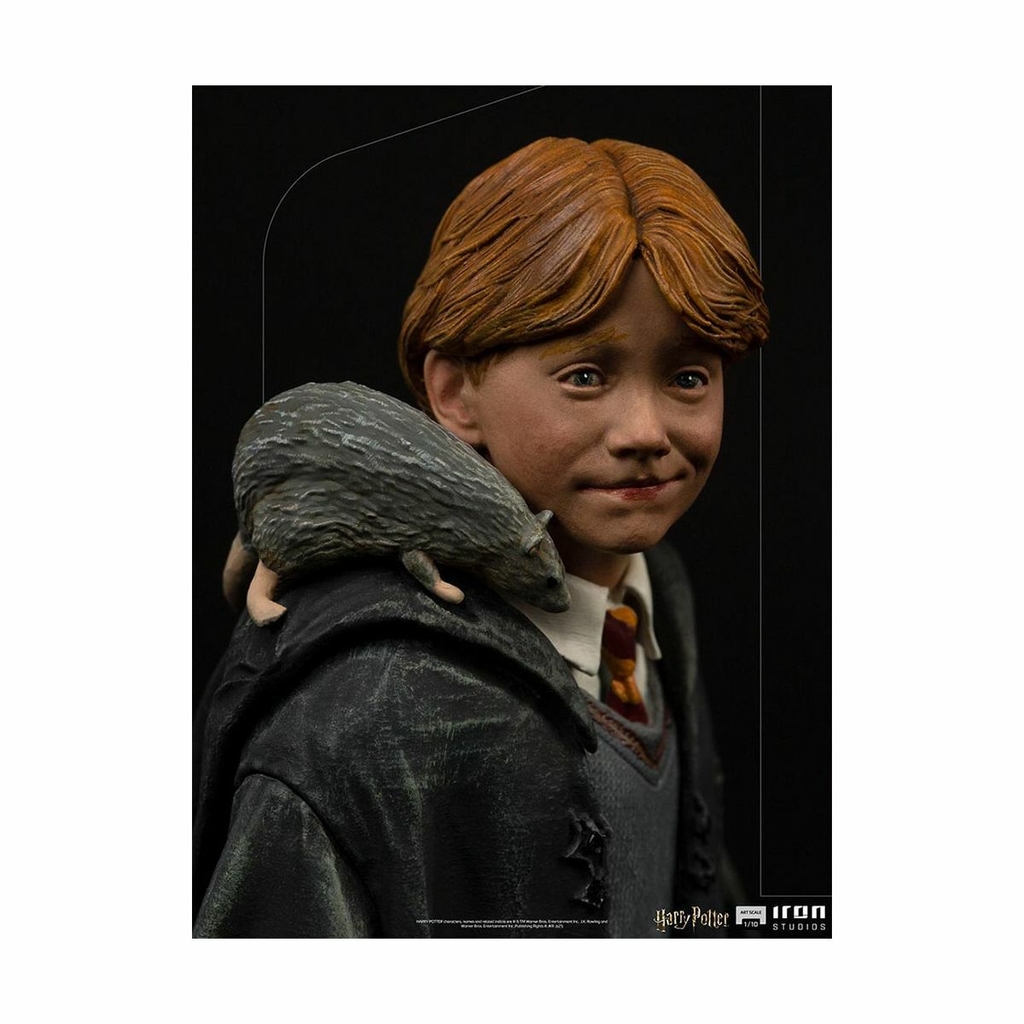 Estátua Ron Weasley at the Wizard Chess Deluxe - Harry Potter - Art Scale  1/10 - Iron Studios - Iron Studios Online Store