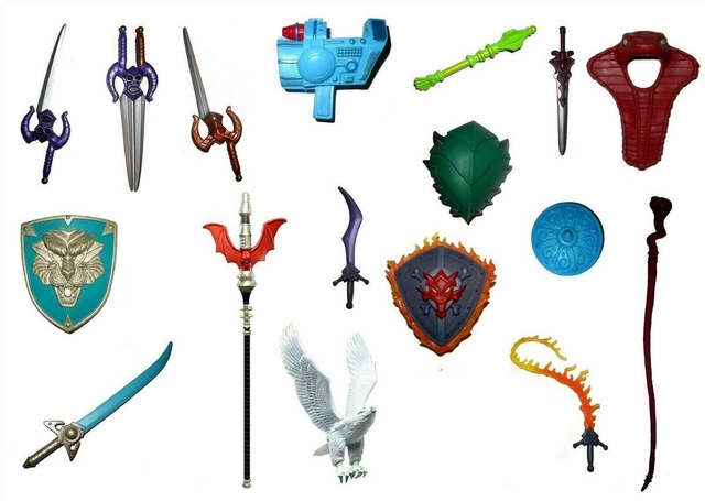 Great Unrest Weapons Pack - Motuc - Masters Of The Universe Classics Mattel