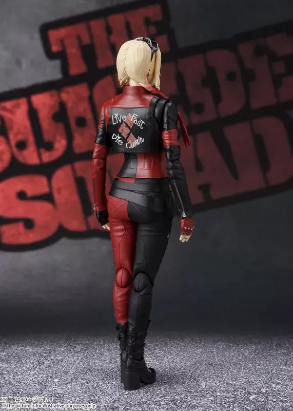 Figura Arlequina Harley Quinn, Figuarts, Boneca Colecionável, 3