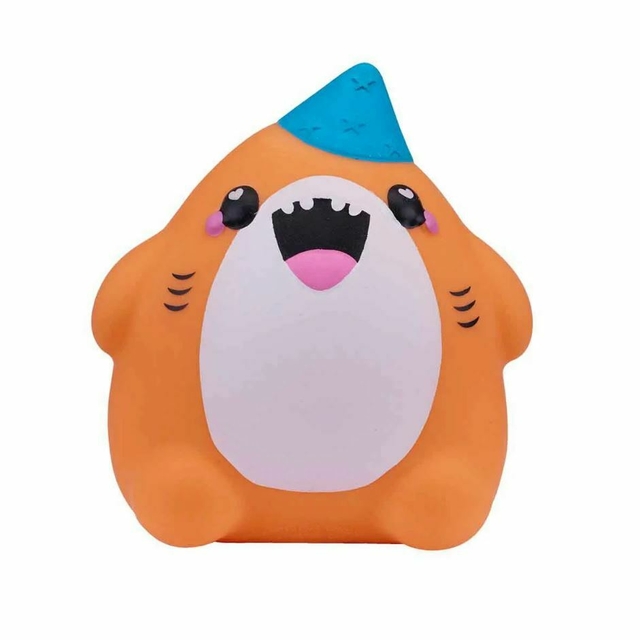 Boneco Elástico Squish Sandi Smooshzees Snugzees 9cm Sunny 4160