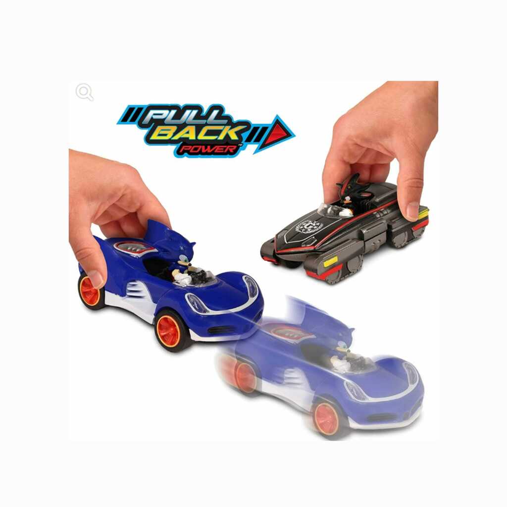 Sonic Carro Sonic Tails Pull Back