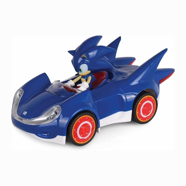 Carrinho Sonic Pull Back Racer Fun F0106-4