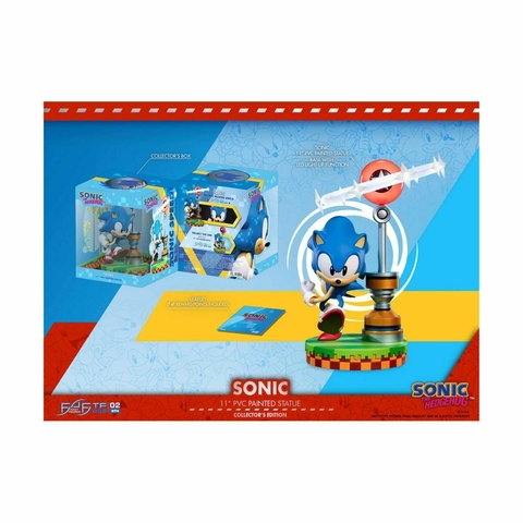 Sonic - Statue Collector's Edition - Sonic The Hedgehog - First 4 Figures