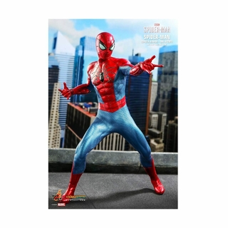 ACTION FIGURE HOMEM ARANHA UPGRADED SUIT 1:6 HOT TOYS