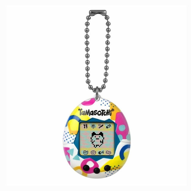 Tamagotchi Bichinho Virtual Memphis Style Branco Fun Bandai F00904