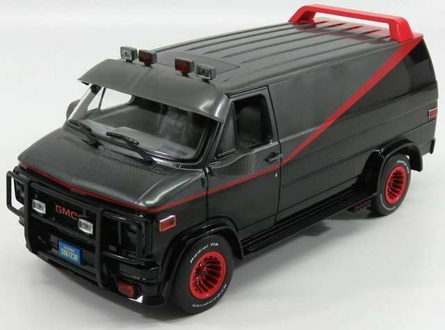 GMC Vandura Esquadrão Classe A The A-Team 1:18 Greenlight