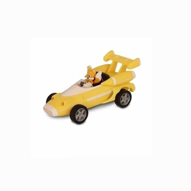 Carrinho Tails All Stars Racing Pull Back Racer Fun F0107-0