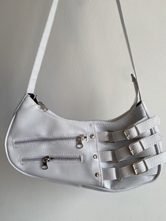 Mini bag white c cinto - comprar online