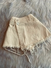 Short pollera blanco