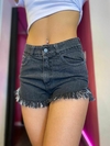 Short desflecado black