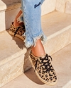 Zapatilla sneaker leopardo beige