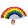 leque colorido arco-íris dança festival lgbt