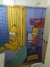 Cortina de baño Los Simpson Bart y Homero