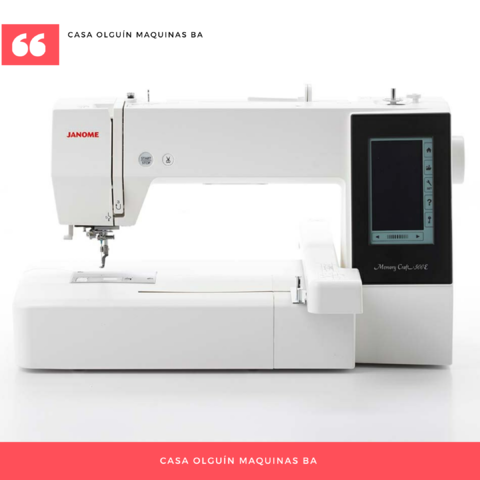 Janome Mc 500e + Portacono Original 5 Hilos - comprar online