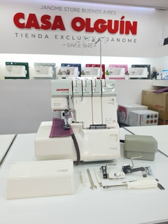 JANOME 1110DX Semi Nueva Overlock 3 y 4 hilos OPORTUNIDAD Gtía 2 años