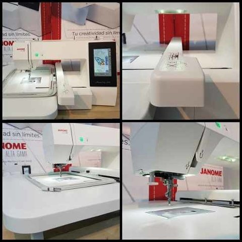 Janome Mc 500e + Software + Portaconos 5h New