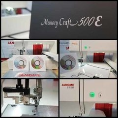 Imagen de Janome Mc 500e + Software + Portaconos 5h New