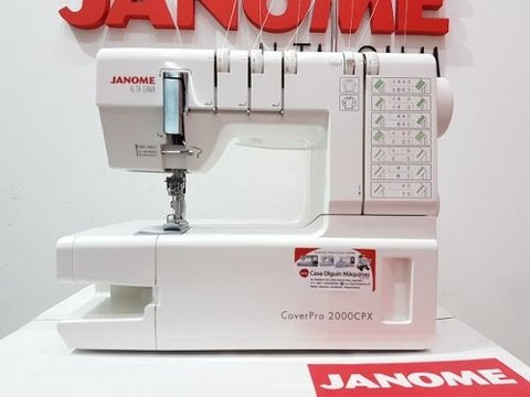 Janome 2000cpx Collareta 3ag. Led Gtía 3 Años / Casa Olguín