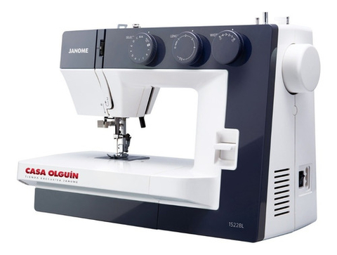 Janome 1522 Bl Multifunción Semi Industrial 6ctas S/interés