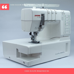 Janome 2000cpx + Tijera D Regalo Collareta Tapacostura Japón - comprar online