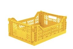 Cajas Aykasa Aplicables y Plegables yellow