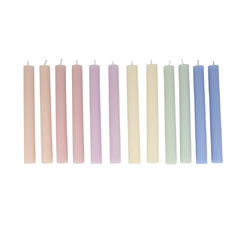 Velas para candelabro pastel (x 12) en internet