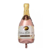 Globo botella champagne rosa gold
