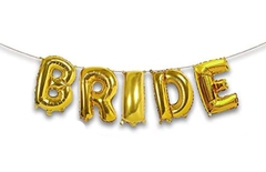 Globos BRIDE dorado - comprar online