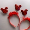 COMBO Vincha Minnie Disney NOVIA + AMIGAS ROJO