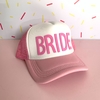 GORRA BRIDE rosa letra rosa
