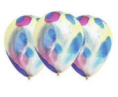 Globo Marmolado Multicolor x 10 unid - comprar online