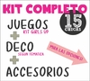Kit Completo para 15 Chicas - Girls Up