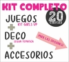 KIT COMPLETO para 20 Chicas - Girls Up