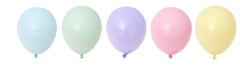 Globo latex pastel surtido x 10 - comprar online