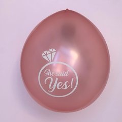 GLOBOS SHE SAID YES x 5 unid - comprar online