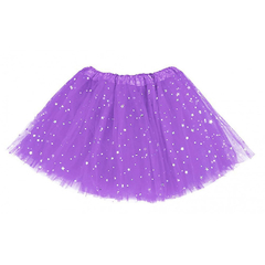 Tutu Pollera lila 30cm largo