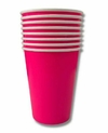 Vasos FUCSIA Polipapel x 6unid