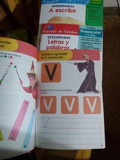 Escuela de Genios - Aprendemos Letras Mayúsculas - comprar online