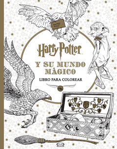 Harry Potter Y Su Mundo Mágico - Libro Para Colorear -