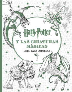 Harry Potter Y Las Criaturas Mágicas - Libro Para Colorear -