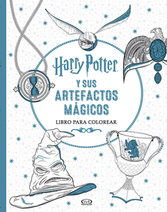 Harry Potter Y Sus Artefactos Mágicos - Libro Para Colorear -