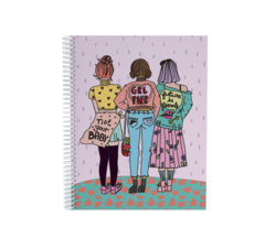 Cuaderno Espiralado Universitario - Girl Power