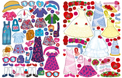 MINI MIKI - Los Vestidos De Kate ( Con Stickers ) en internet
