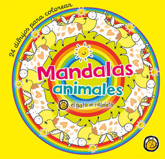 Combo Mandalas Animales Para Colorear + Lápices de Colores - comprar online