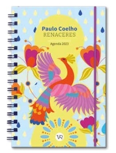 Agenda Paulo Coelho 2023 - Renaceres Celeste ( Anillada )