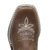 Bota Texana Masculina Bico Quadrado Marrom 7MBoots