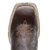 Bota Texana Masculina Bico Quadrado Marrom 7MBoots